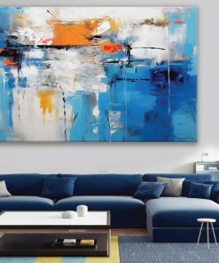 Toile - Abstrait Coloré